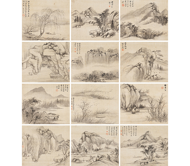 嘉德通訊125期· 拍場(chǎng)擷珍 悠然閑散 清奇絕俗 清風(fēng)明月居藏“西泠八家”畫作
